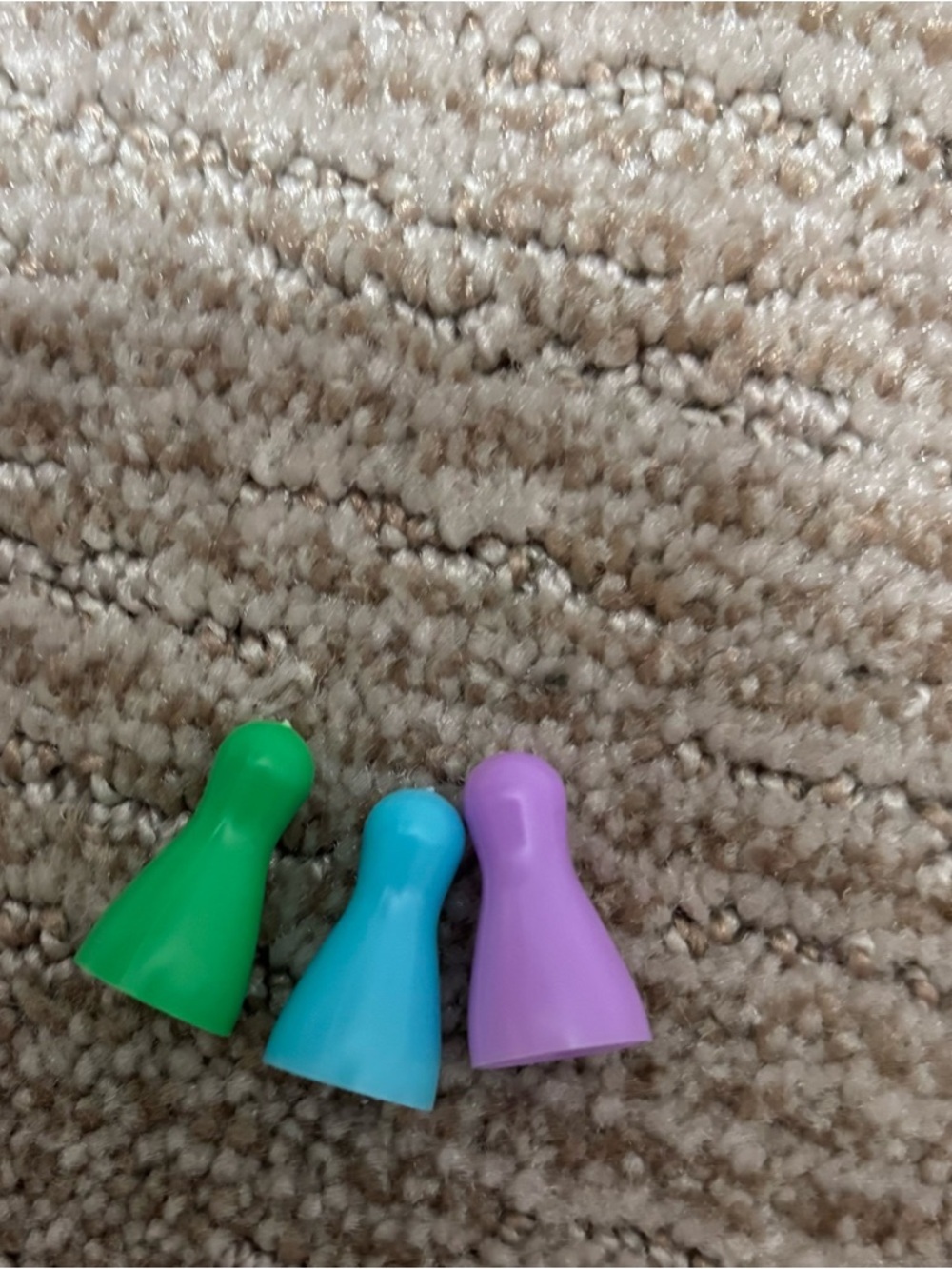Pretty Pretty Princess Replacement pieces - Green, Teal, Purple
